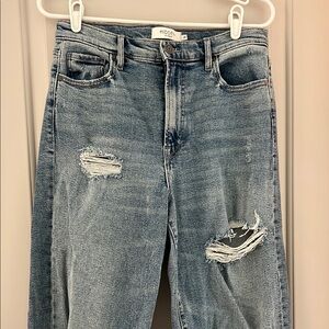Ripped Blue Jeans